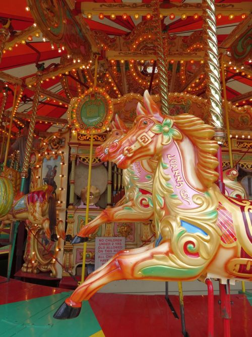 Fairground merry-go-round