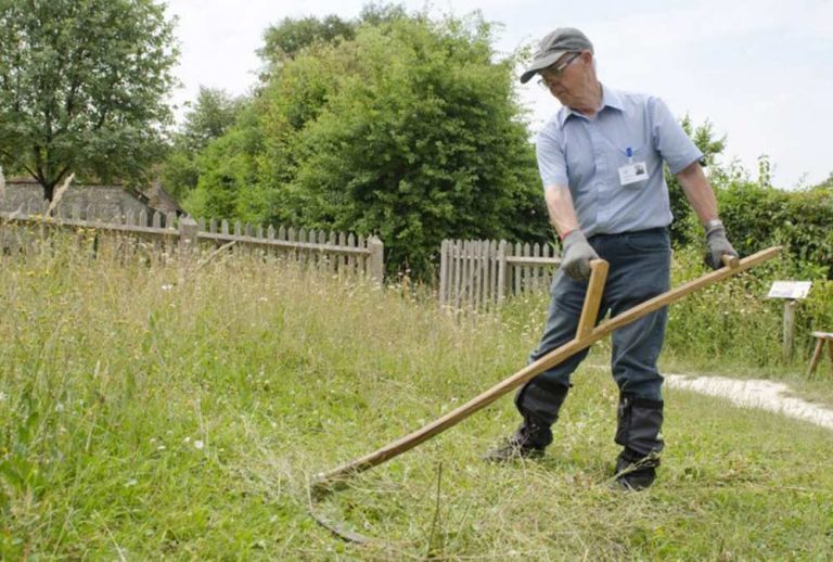 Scything Historic Skills & Crafts At The Weald & Downland Museum
