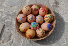 Painted eggs for Easter