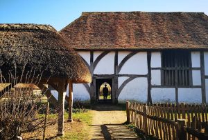 Old buildings at the Weald & Downland Living Museum