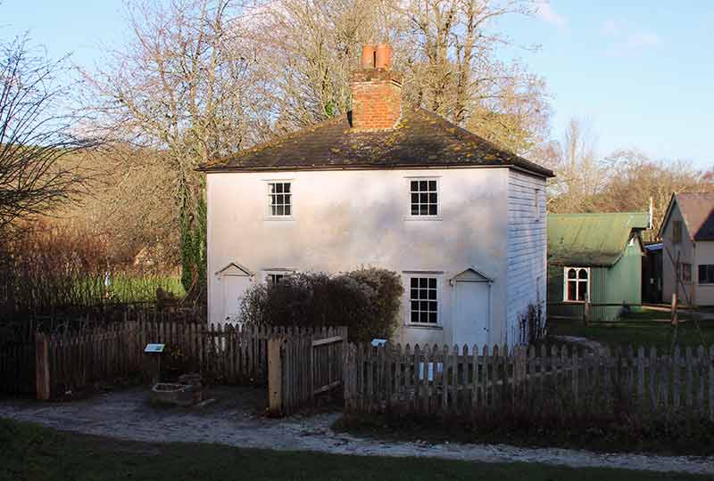 Whittakers Cottages from Ashtead, Surrey