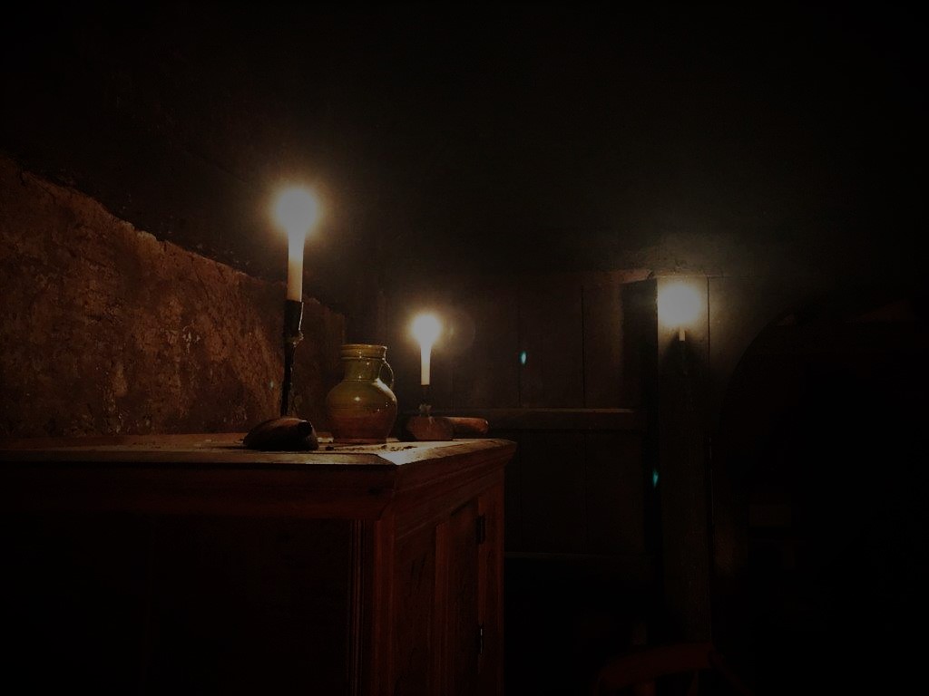 Candlemas image of candles inside Bayleaf