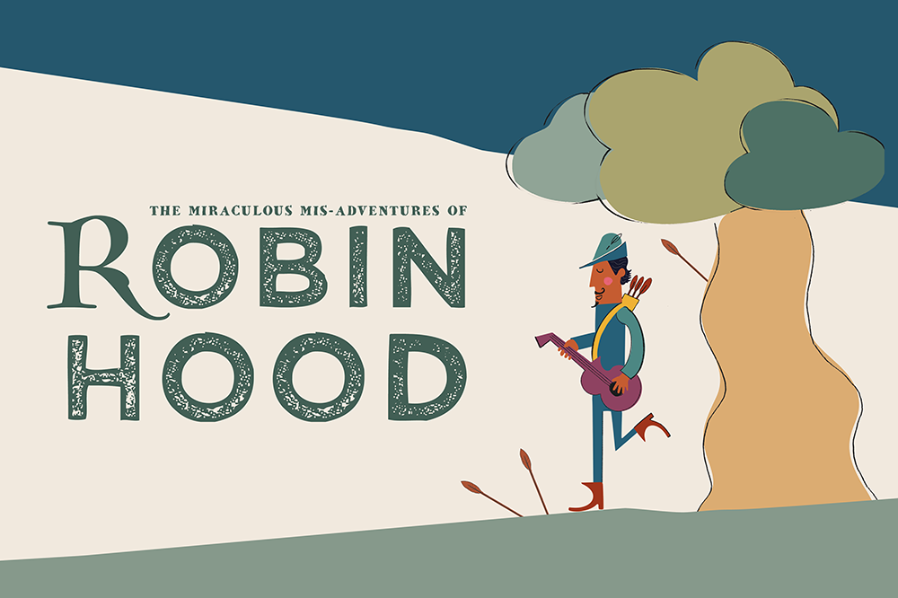 Robin Hood promotional image for outdoor theatre