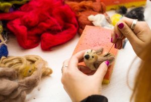 Needle Felting course at the Weald & Downland Living Museum