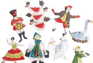 Clay Christmas Tree Decorations course at the Weald & Downland Living Museum