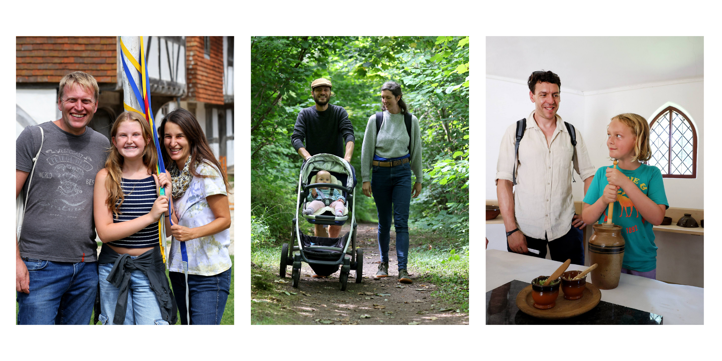 A great day out for Father's day at the weald & downland living museum