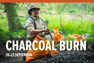 September Charcoal Burn at the Weald & Downland Living Museum
