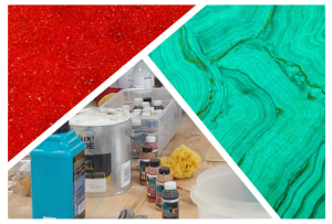 Introduction to Heritage Faux Stone Paint Techniques 653 Introduction to Marbling course at the Weald & Downland Living Museum