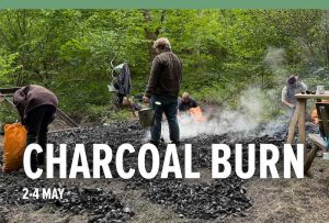 Spring Charcoal Burn at the Weald & Downland Living Museum