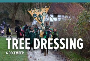 Tree dressing at the Weald & Downland Living Museum