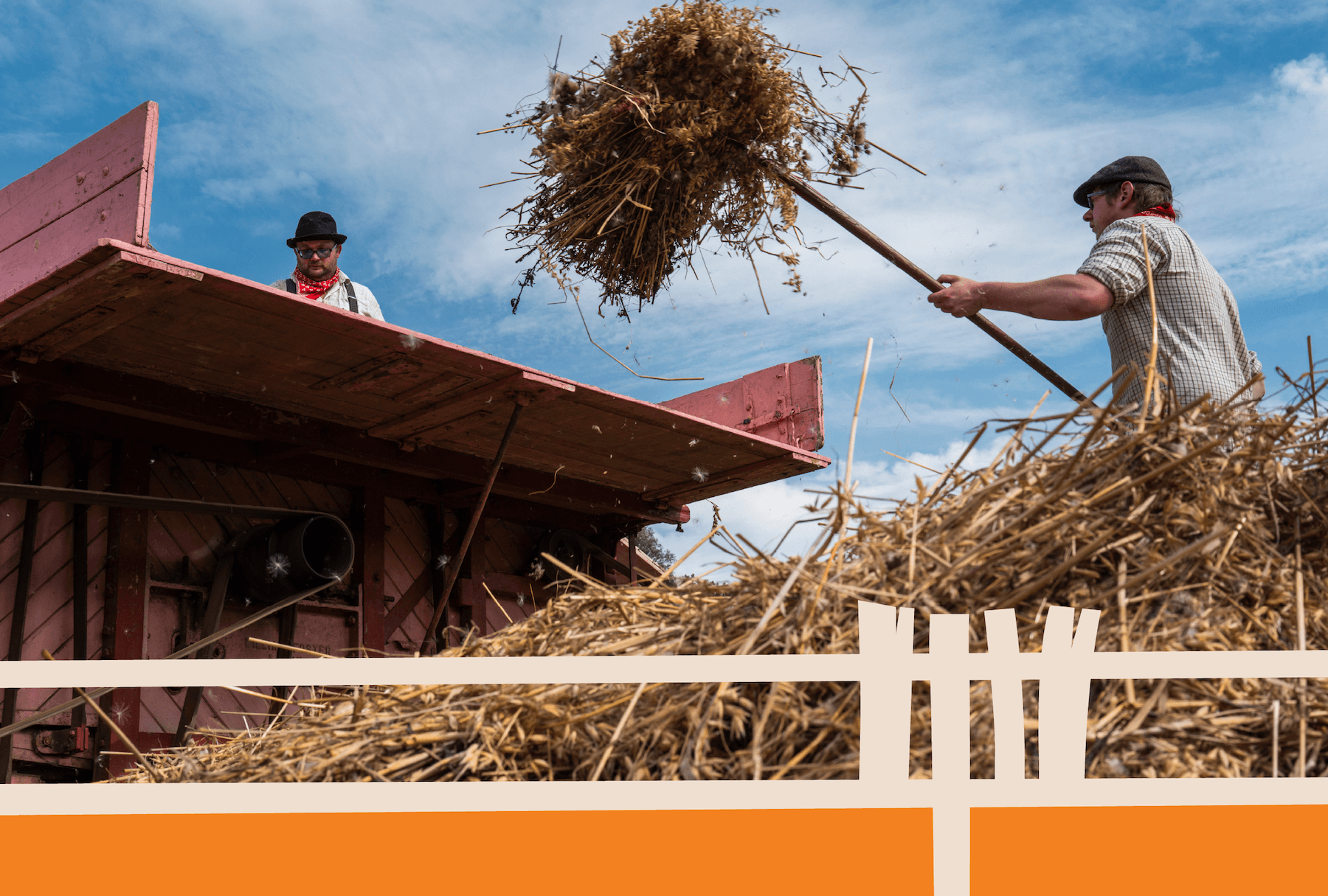 Threshing Weekend 7 Heritage crafts threshing weekend at the Weald & Downland Living Museum