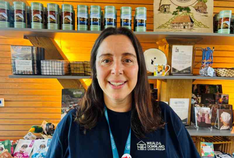 Meet the Team 10 Boo Chapman retail and admissions assistant at the Weald & Downland Living Museum