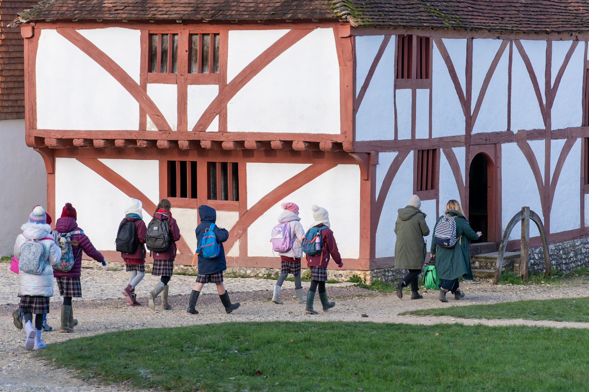 Learning outside the classroom at the Weald & Downland Living Museum - Pupils from Great Ballard School (3)