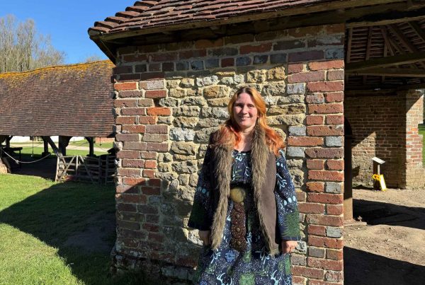 The Bard Dawn Nelson at the Weald & Downland Living Museum