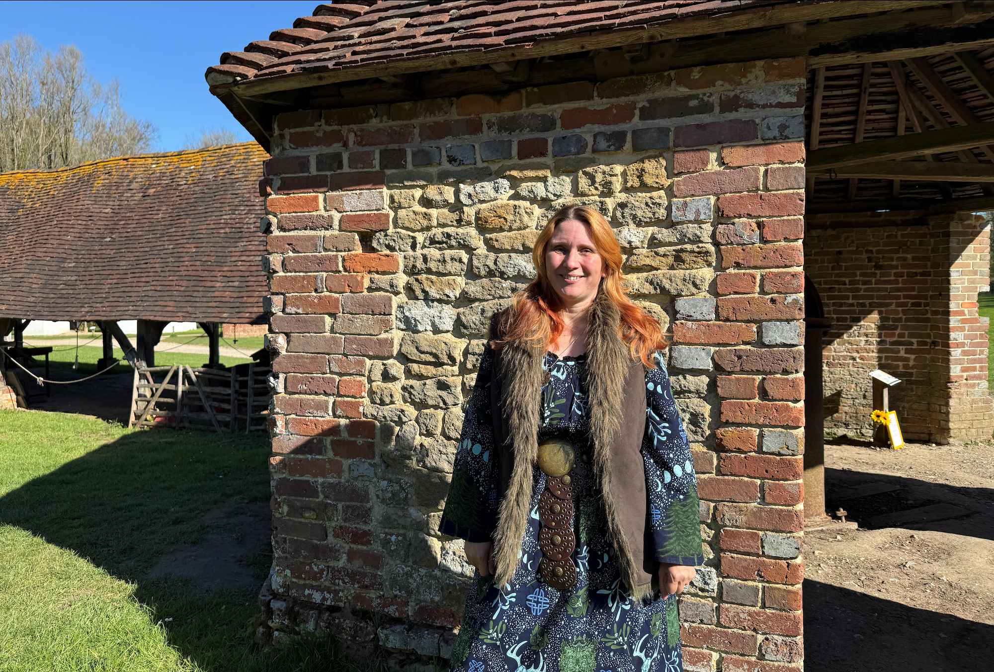 The Bard Dawn Nelson at the Weald & Downland Living Museum